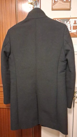 Abrigo Caballero Zara Negro