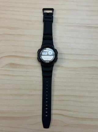 Reloj Casio World Time 3198 AE-1000W Negro