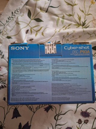 Cámara Sony Cyber-shot 5.1 MP (para arreglar)