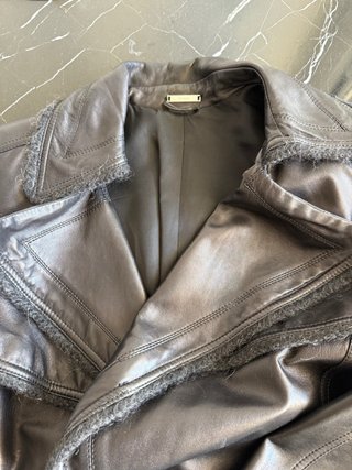 Chaqueta de Piel BEYMEN Negra