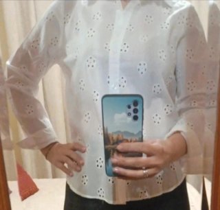 Camisa Blanca con Bordados