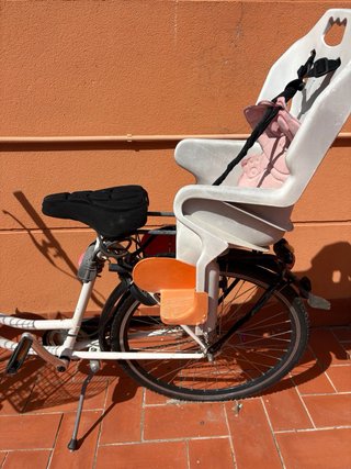 Bicicleta Paseo con Silla para niños