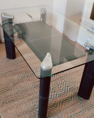 Mesa comedor cristal templado