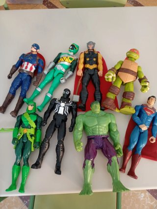 Colección Muñecos Superhéroes Marvel
