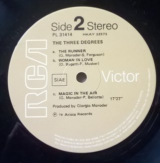 The Three Degrees New Dimensions LP 12" 33 RPM