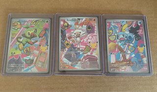 Trío Iniciales Galar Pokémon Cartas