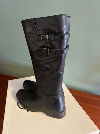Botas de Piel Negras Quui Talla 36