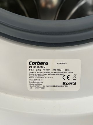 Lavadora Corberó