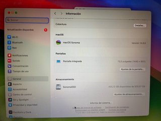 MacBook Air 2015 i5 8GB RAM 500GB SSD