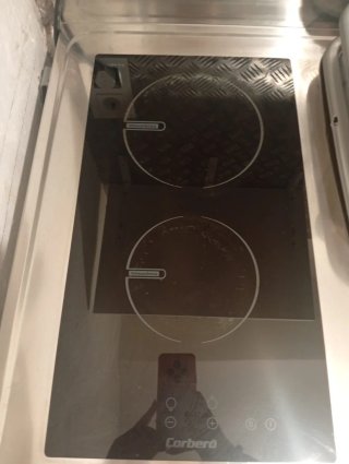 Vitrocerámica Corberó de 2 fuegos
