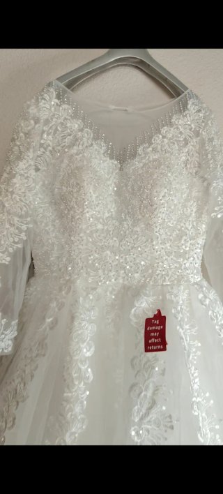 Vestido de Novia con Encaje