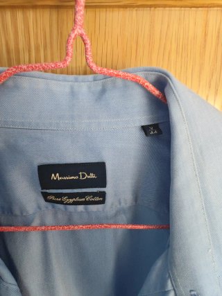 Camisa Massimo Dutti Azul Talla L