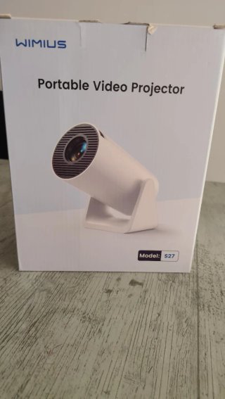 Proyector Portátil WIMIUS S27 Blanco