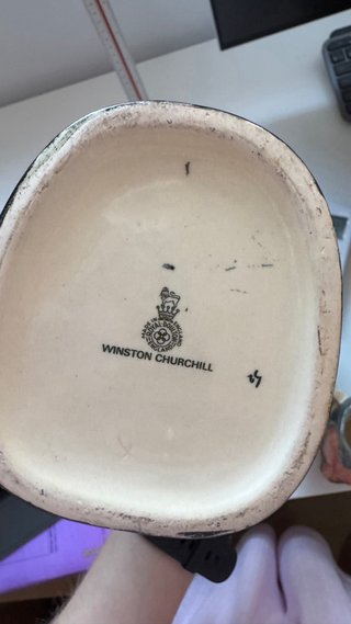 Taza Vintage Winston Churchill Royal Doulton