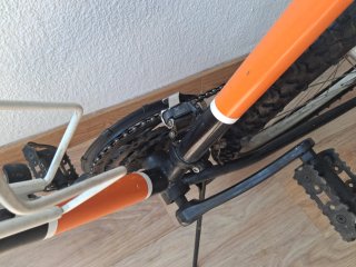 Bicicleta Montaña (MTB) Naranja/Negra