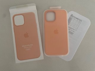 Funda Silicona iPhone 12 Pro Max Naranja