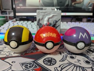 Set de 3 Pokéballs Pokémon