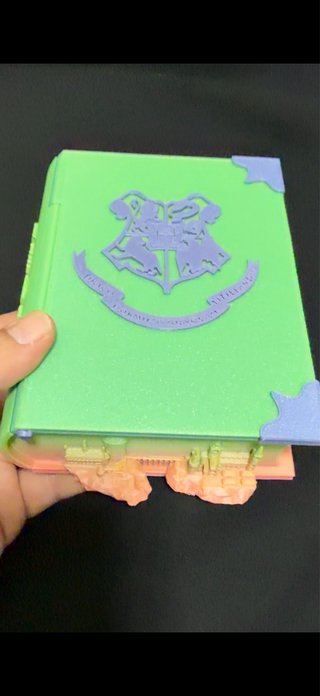 Caja libro Harry Potter impresión 3D