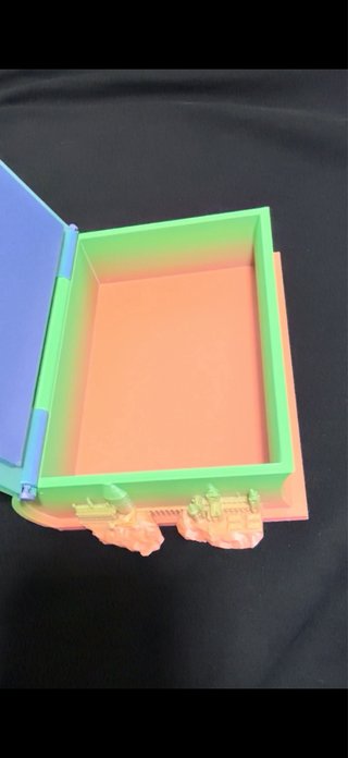 Caja libro Harry Potter impresión 3D
