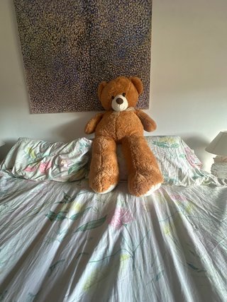 Oso de peluche gigante marrón