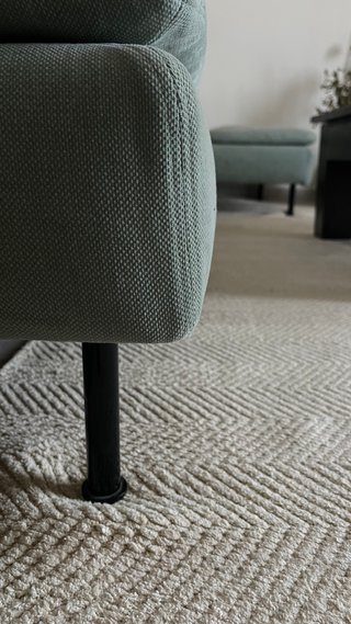 Sofá IKEA SÖDERHAMN 4 plazas chaiselongue - verde