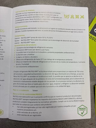 Chalecos Refrigerantes INUTEQ Negro