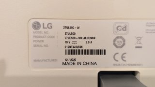 Monitor LG 27 4K UHD IPS HDR