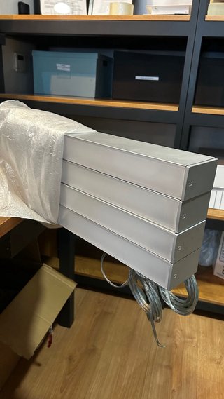 LAMPARA COLGANTE LED RECTANGILAR NUEVA
