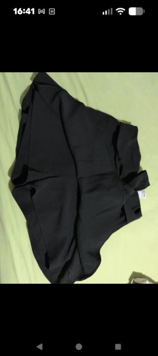 Falda pantalón negra Zara