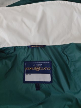 Chaqueta Henri Lloyd Talla M Azul y Blanca