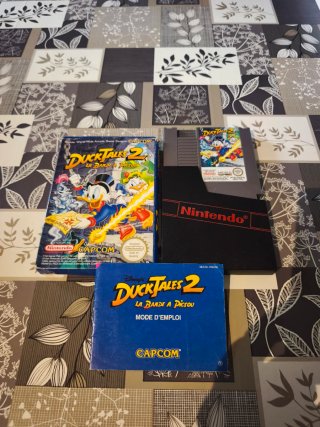 Lote 4 Juegos NES (ducktales 1 y 2, chip and dale.