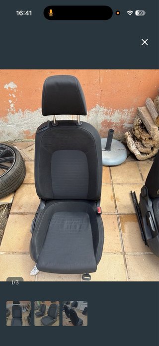Asiento Volkswagen Scirocco MK3