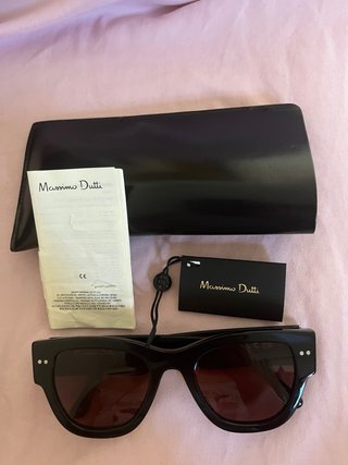 Gafas de sol Massimo Dutti negras y marrones