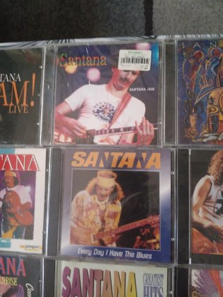 Lote de 14 CDs de Santana