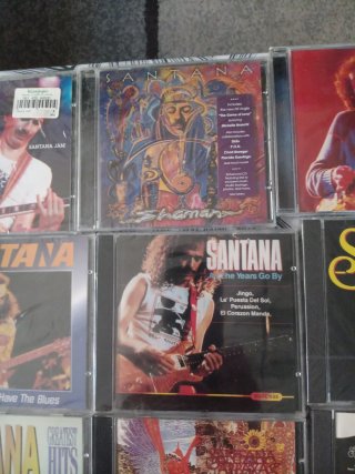 Lote de 14 CDs de Santana