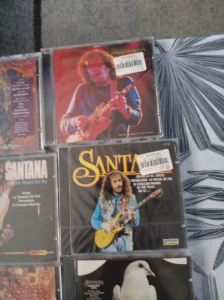 Lote de 14 CDs de Santana