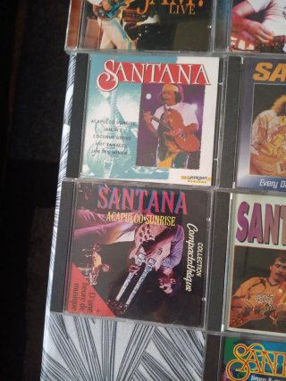 Lote de 14 CDs de Santana