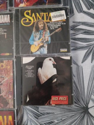 Lote de 14 CDs de Santana