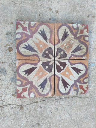 Baldosas antiguas ,Hidráulicas o mosaico
