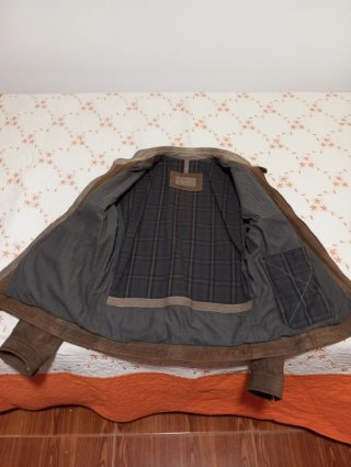 Chaqueta ante Massimo Dutti Marrón
