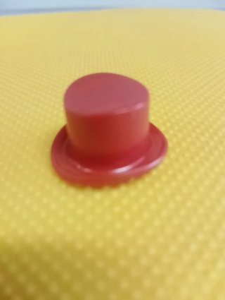 Sombrero de copa Playmobil rojo nuevo