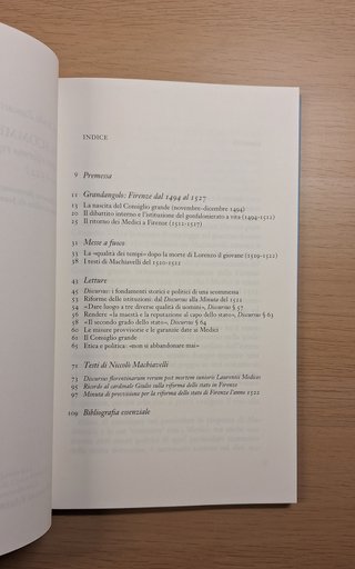 Una scommessa di Machiavelli per una riforma re...
