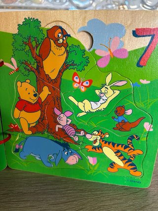 Puzzle madera Disney Winnie the Pooh 1-2