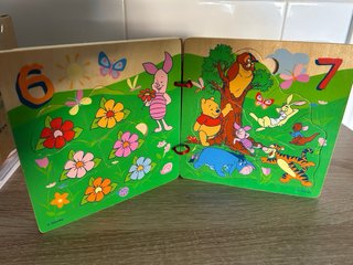 Puzzle madera Disney Winnie the Pooh 1-2