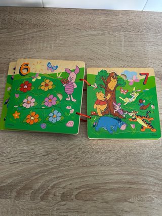 Puzzle madera Disney Winnie the Pooh 1-2