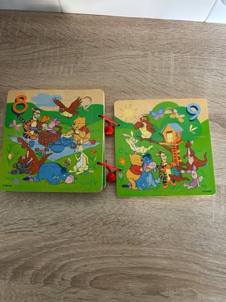 Puzzle madera Disney Winnie the Pooh 1-2