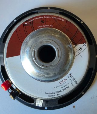 Subwoofer para coche Infinity