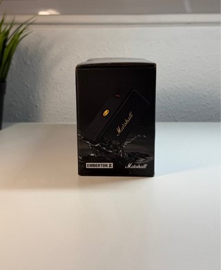 Altavoz Marshall Emberton II Black & Brass
