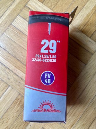3 Cámaras de Bicicleta Chaoyang 29