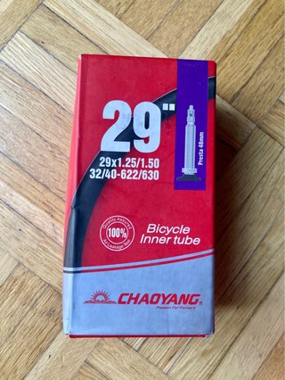 3 Cámaras de Bicicleta Chaoyang 29